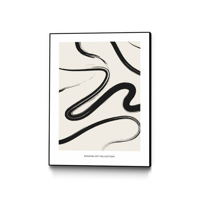 \"Free\" Canvas Framed Black 18x24 Wall Art