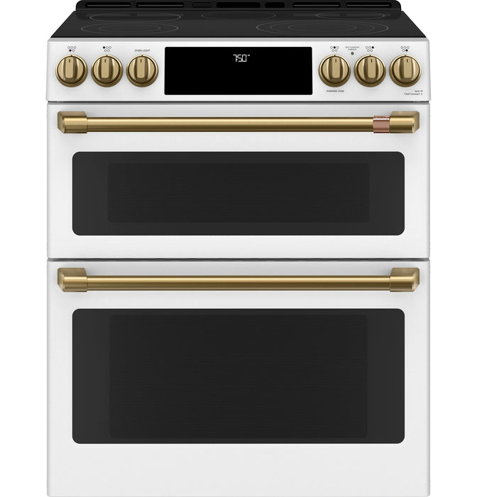 Café Brushed Brass Handle and Knob Kit for Range - CXFCEHKPMCG