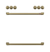 Café Brushed Brass Handle and Knob Kit for Range - CXFCGHKPMCG