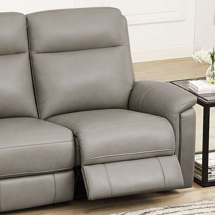 Hydeline Stanfield Power Reclining Loveseat - Grey