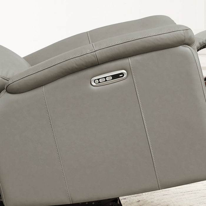 Hydeline Stanfield Power Reclining Loveseat - Grey