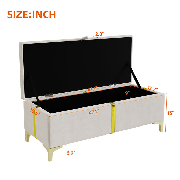 Nicole 2 Piece Bedroom Set With Upholstered Platform Bed And Ottoman Bench,queen Size,beige Queen Bed 