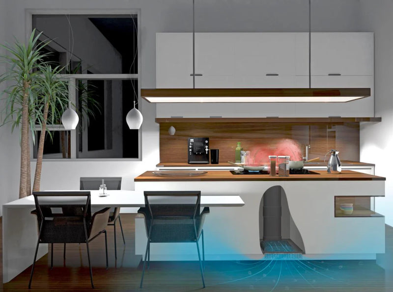 PlasmaMade Ductless E-Filter for Downdrafts Range Hood Part 