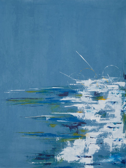 \"Tip Toe Surf\" Giant Art 72x54 Wall Art