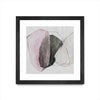 \"Tickled With Pink\" Matted and Framed Black 30x30 Wall Art