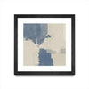 \"Cool Fury Ii\" Matted and Framed Black 30x30 Wall Art