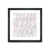 \"Hula I\" Matted and Framed Black 30x30 Wall Art