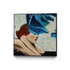 \"On The Rocks\" Canvas Framed Black 20x20 Wall Art