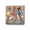 \"The Orange County Club.tif\" Canvas Framed Black 20x20 Wall Art