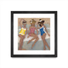 \"The Orange County Club.tif\" Matted and Framed Black 36x36 Wall Art