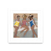 \"The Orange County Club.tif\" Matted and Framed White 30x30 Wall Art