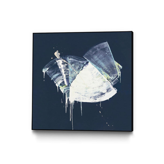 \"Bells In Motion\" Canvas Framed Black 20x20 Wall Art