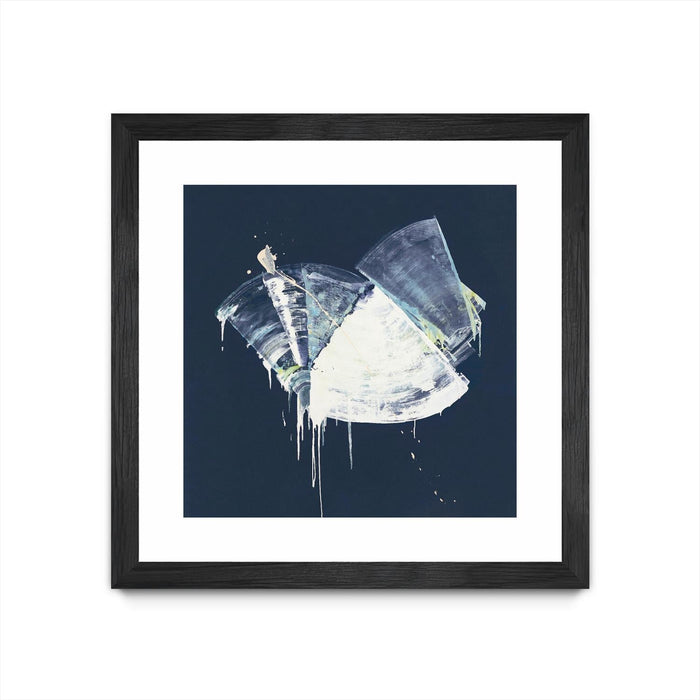 \"Bells In Motion\" Matted and Framed Black 30x30 Wall Art