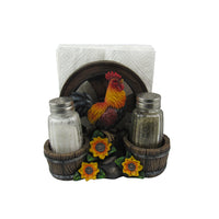 Salt And Pepper Shaker with Napkin