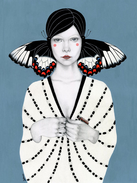 \"Mila\" Giant Art 72x54 Wall Art