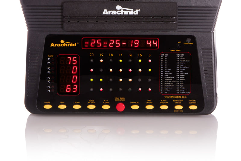Escalade Arachnid Cricket Pro 750 Electronic Dart Board