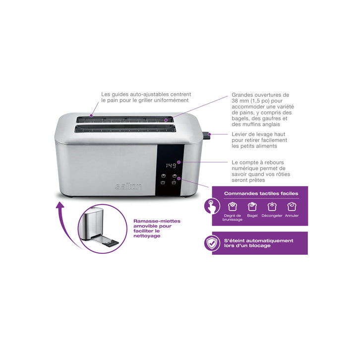 Salton Countdown 4-Slice Digital Toaster - ET2108