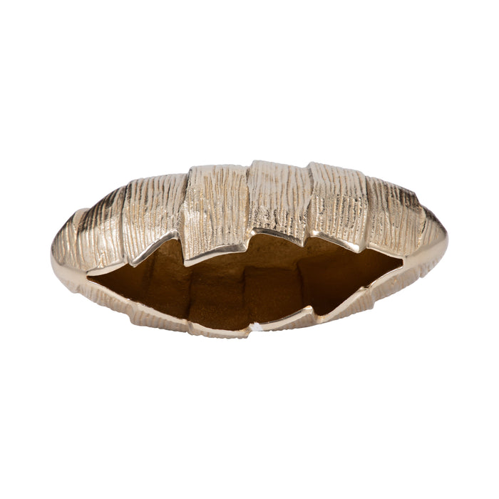Metal 8\" Pavia Small Vase - Gold 