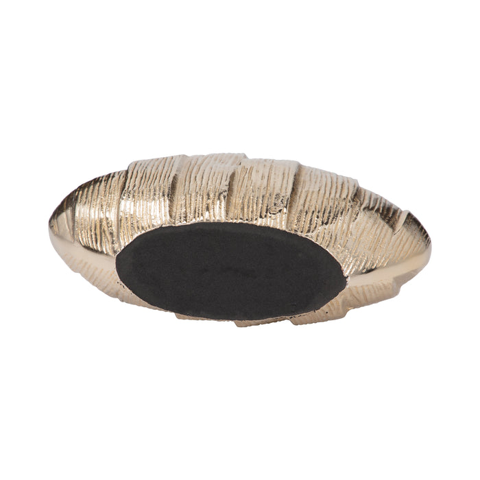 Metal 8\" Pavia Small Vase - Gold 