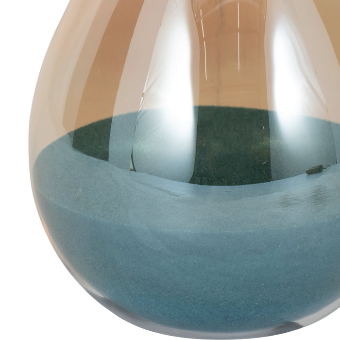 Glass 12\" Channing Small Hourglass