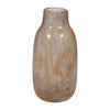 13\" Foley Small Glass Vase - Ivory 