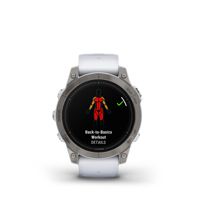 Garmin Epix™ Pro Gps Smartwatch - Health Tracking With Amoled Display, 47mm - Titanium/orange