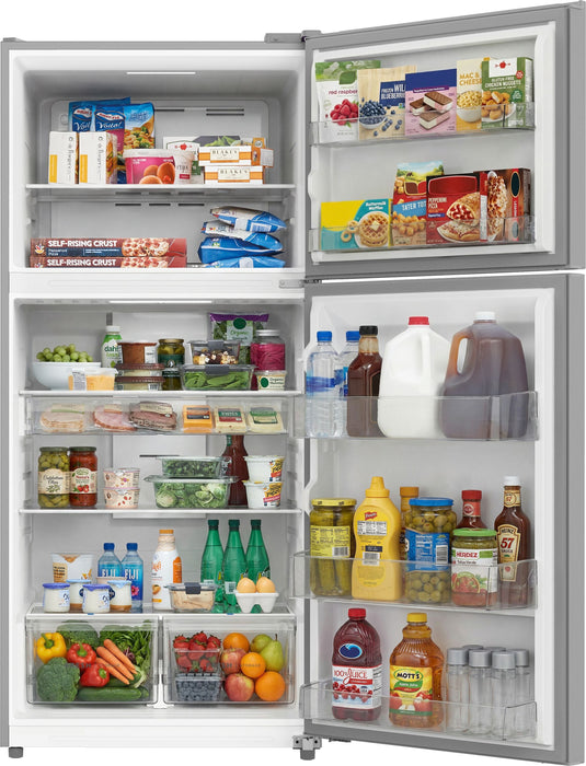 Frigidaire 22 Cu. Ft. Garage Ready Top Freezer Refrigerator - Stainless Steel - FRTE2246AS