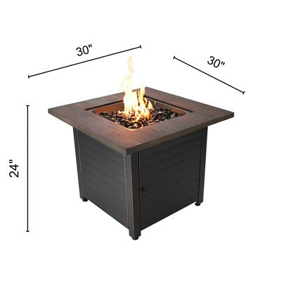 Endless Summer 30\" Spencer LP Gas Fire Table
