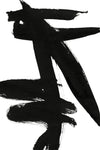 \"Composition In Black And White 9\" Giant Art 72x48 Wall Art