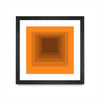 \"After Josef F\" Matted and Framed Black 30x30 Wall Art