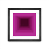 \"After Josef G\" Matted and Framed Black 36x36 Wall Art
