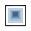 \"After Josef J\" Matted and Framed Black 30x30 Wall Art