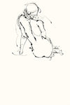 \"Contour Figure 4\" Giant Art 84x54 Wall Art