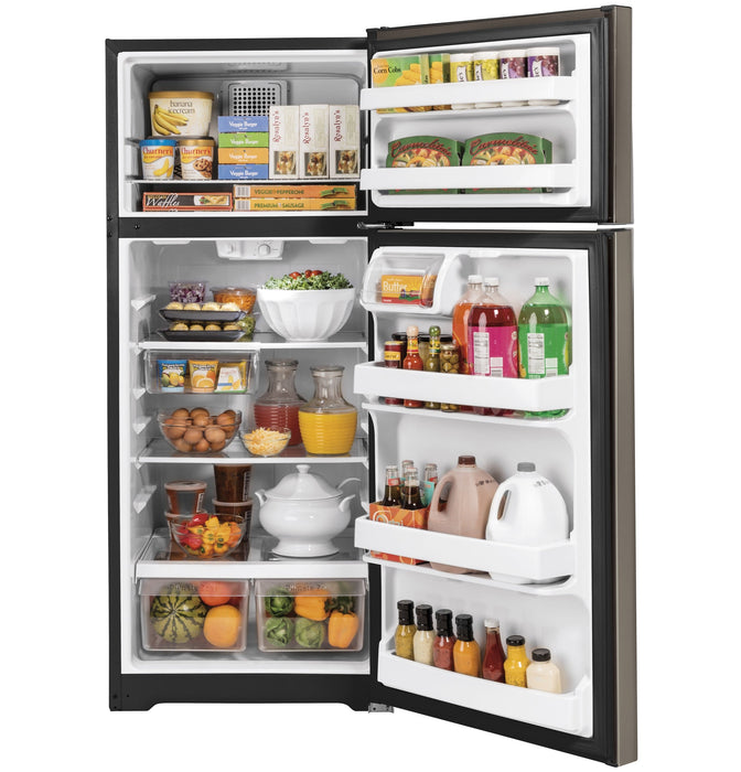 GE 17.5 Cu. Ft. Top-Freezer Refrigerator - GTE18GMNRES