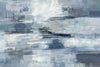 \"Clear Water Indigo And Gray\" Giant Art 72x48 Wall Art