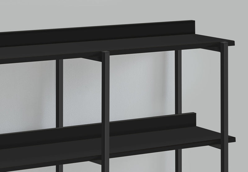 Black on Black Console Table