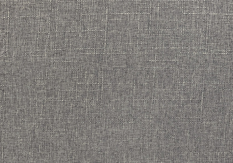 Accent Chair - Solid Wood Legs / Upholstered Armless Slipper Chair - 31"h - Light Grey Linen-look / Natural Accent Chair