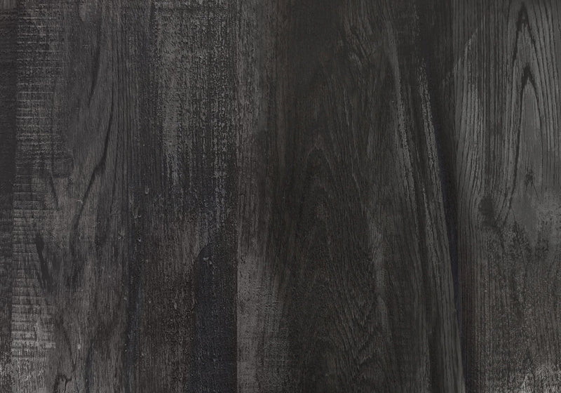 Black Reclaimed Wood-look Dining Table