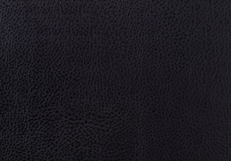 2pcs Black Leather-look Black Dining Chair
