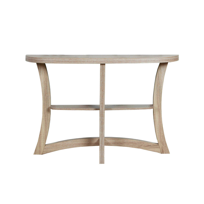 Dark Taupe Hall Console Accent Table