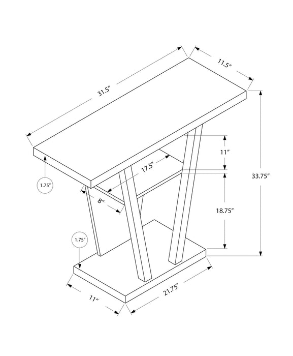 White Hall Console Accent Table