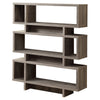 Dark Taupe Modern Style Bookcase
