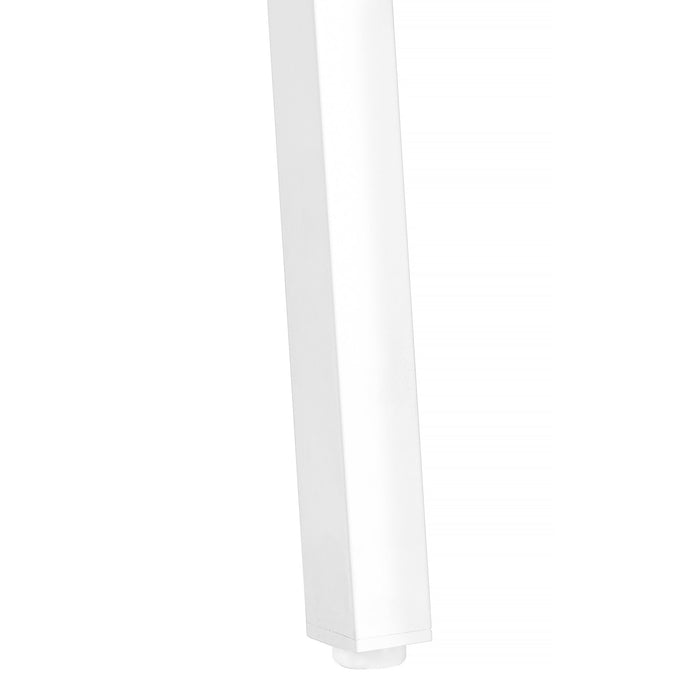 White White Metal Side Table