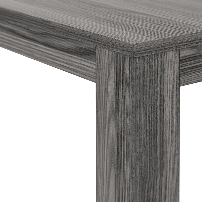 Grey Corner Console Accent Table