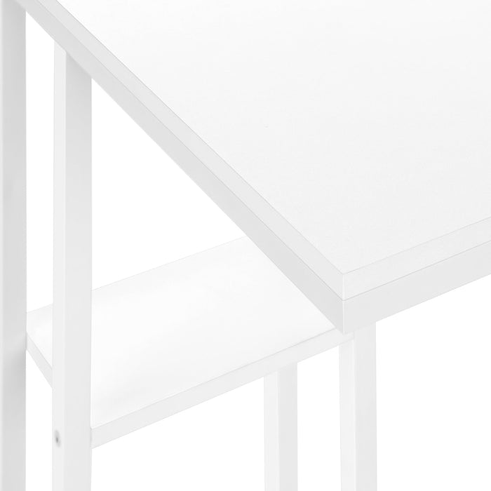 White white Metal Side Table