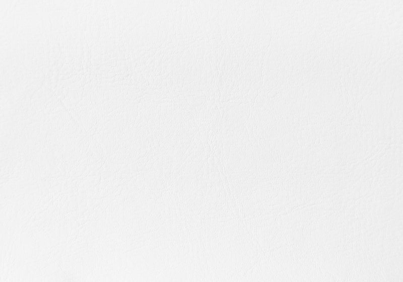 Full Size White Leather-look Headboard