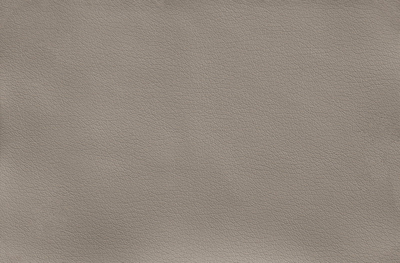 Curved Backrest Taupe Leather-look Black Office Chair