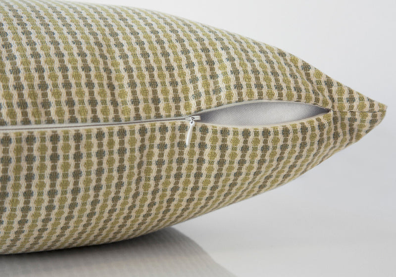 Light Dark Green Abstract Dot 2pcs Pillow