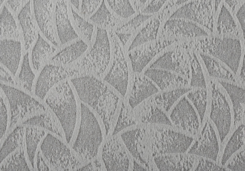 Light Grey Floral Velvet 1pc Pillow