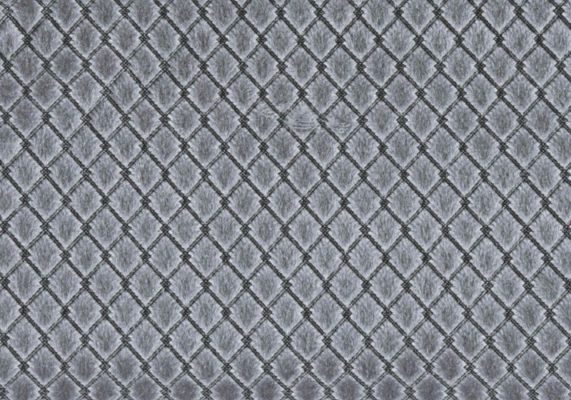 Silver Diamond Velvet 1pc Pillow